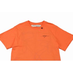 OW C/O VIRGIL 19ss Irregularly Embroidered Arrow-Orange