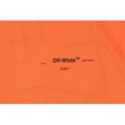 OW C/O VIRGIL 19ss Irregularly Embroidered Arrow-Orange