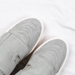 FOG Front Flap Mid-top Skate Sneakers Grey