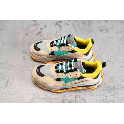 BCG Triple S Beige Green Yellow