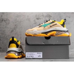 BCG Triple S Beige Green Yellow