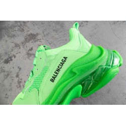 BCG Triple S Neon Green C*Lear Sole