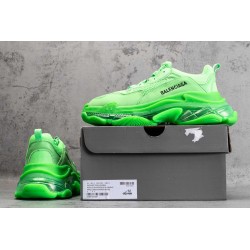 BCG Triple S Neon Green C*Lear Sole