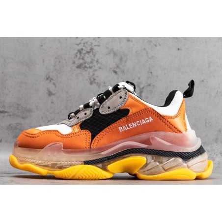 BCG Triple S Gray Orange