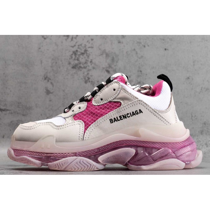 BCG Triple S Trainer \"Grey Pink\"