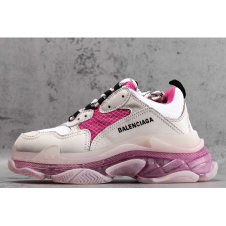 BCG Triple S Trainer \"Grey Pink\"