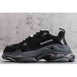 BCG Triple S Sneakers Black 2020 SS