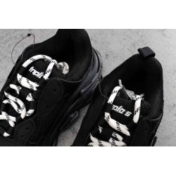 BCG Triple S Sneakers Black 2020 SS