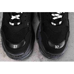 BCG Triple S Sneakers Black 2020 SS