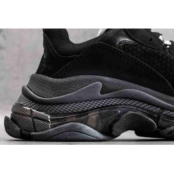 BCG Triple S Sneakers Black 2020 SS