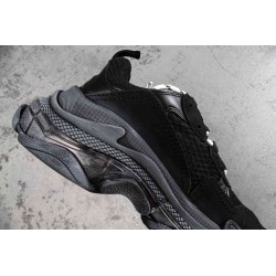 BCG Triple S Sneakers Black 2020 SS