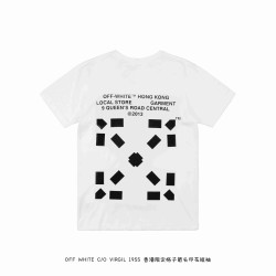 OW C/O VIRGIL 19SS Square Arrow Hongkong Limited Edition