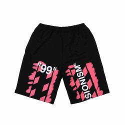 OW C/O VIRGIL 19ss “99” Black-Pink Doodles Arrow Shorts