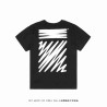 OW C/O VIRGIL 19ss ECG Printing Tee-Black