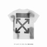 OW C/O VIRGIL 18Fw Ink Rendering Rhinestone Tee