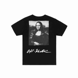 OW C/O VIRGIL 19SS Mona Lisa Printing Tee