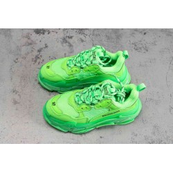 BLG Triple S Neon Green C*Lear Sole