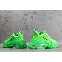 BLG Triple S Neon Green C*Lear Sole