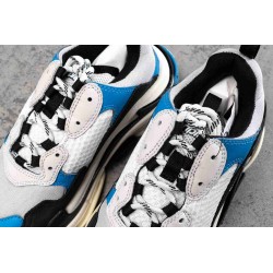 BCG Triple S \"Black Blue White\"