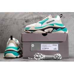 BCG Wmns Triple S \"White Green\" 2019