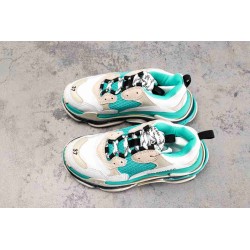 BCG Wmns Triple S \"White Green\" 2019