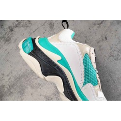 BCG Wmns Triple S \"White Green\" 2019