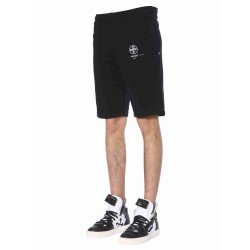 OW C/O VIRGIL 19ss “99” Black-Pink Doodles Arrow Shorts