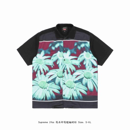 Supreme 19ss Flora Printing Shirt