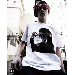 Supreme 19ss Camara man- white