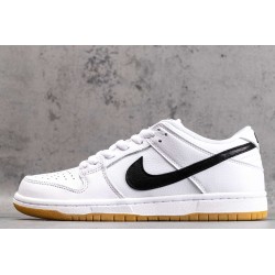 SB Dunk Low Orange Label White