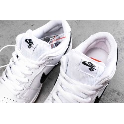 SB Dunk Low Orange Label White