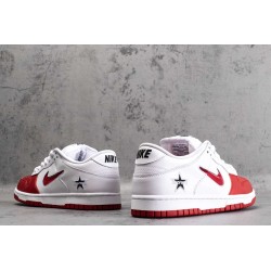 SB Dunk Low Supreme Jewel Swoosh Red