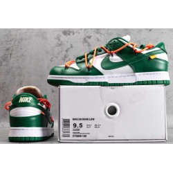 Dunk Low Off-White Pine Green