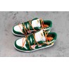 Dunk Low Off-White Pine Green