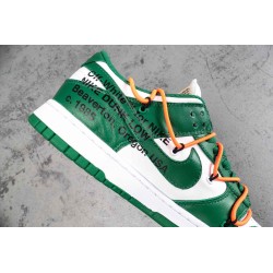 Dunk Low Off-White Pine Green