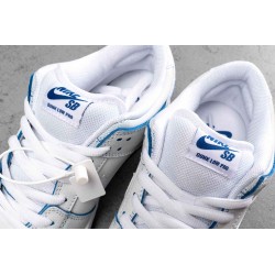 SB Dunk Low Premium White Game Royal