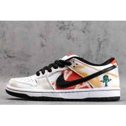 SB Dunk Low Raygun Tie-Dye White