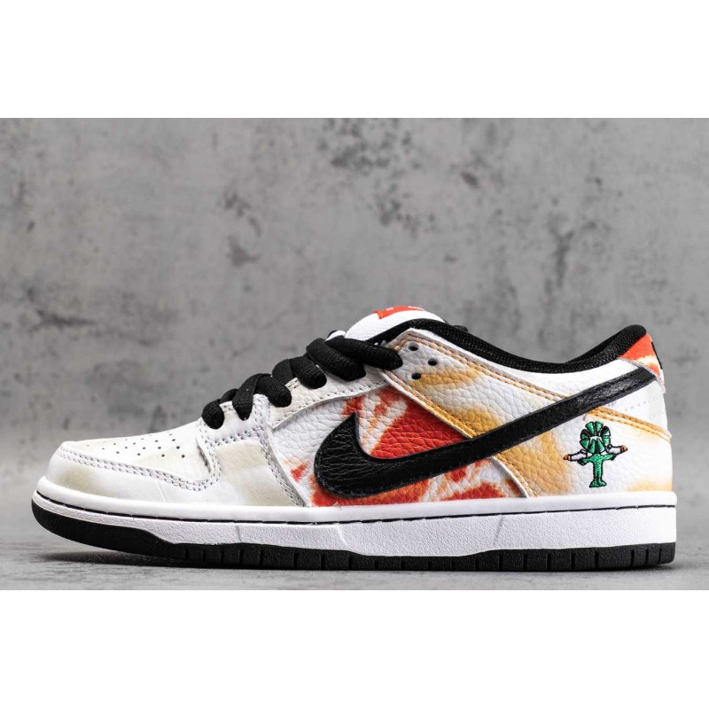 SB Dunk Low Raygun Tie-Dye White