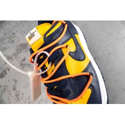 OFF-WHITE x Dunk Low \"University Gold\"