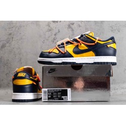 OFF-WHITE x Dunk Low \"University Gold\"