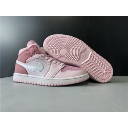 Wmns Air Jordan 1 Mid \'Digital Pink\'