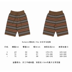 Burberry Knit Wool Shorts