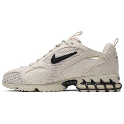 Stussy x Air Zoom Spiridon Caged \'Fossil\'