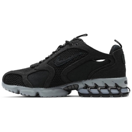 Stussy x Air Zoom Spiridon Caged \'Black Cool Grey\'