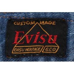 Evisu 20ss Gradient Seagull Printing Jeans