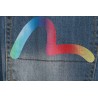 Evisu 20ss Gradient Seagull Printing Jeans