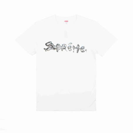 Supreme 18FW LiquidTee Tee - White