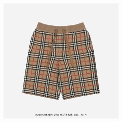 Burberry 20ss Classic Plaid Wool Shorts