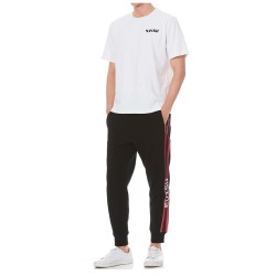 EVISU 18Aw Jaquard woven M Logo Sweater Pants