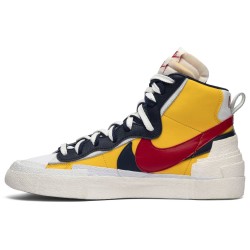 Sacai x Blazer Mid Maize Navy